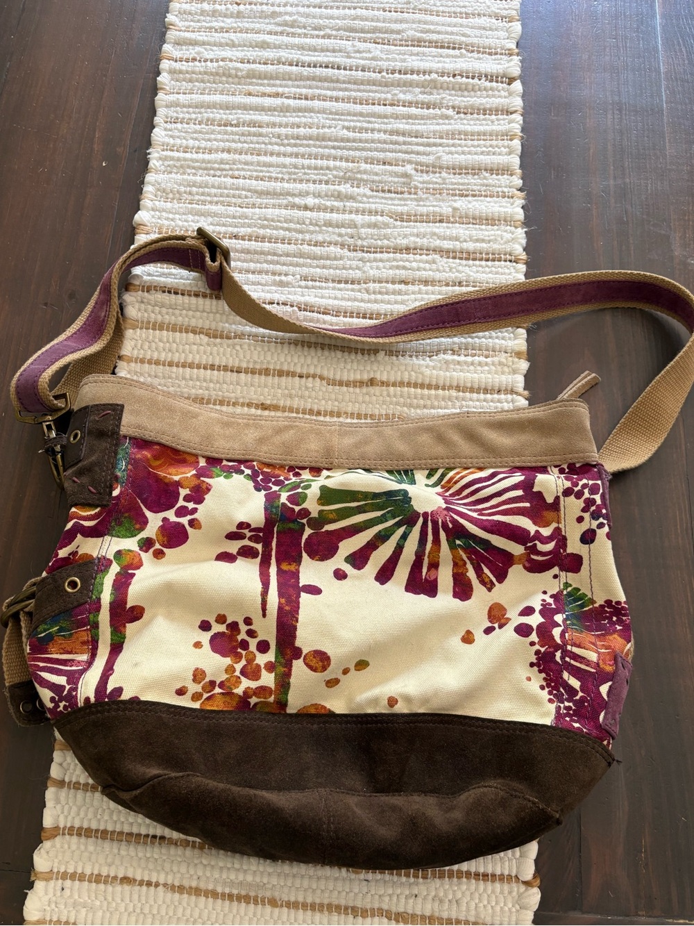 Fossil large tote/messenger bag
